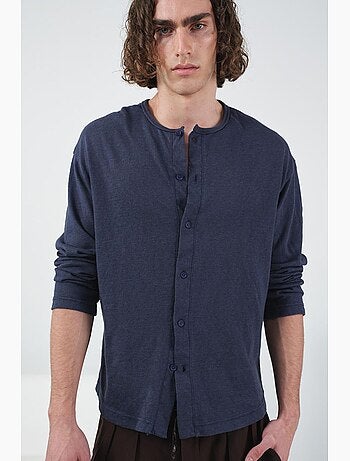 Camicia uomo in maglia giesto