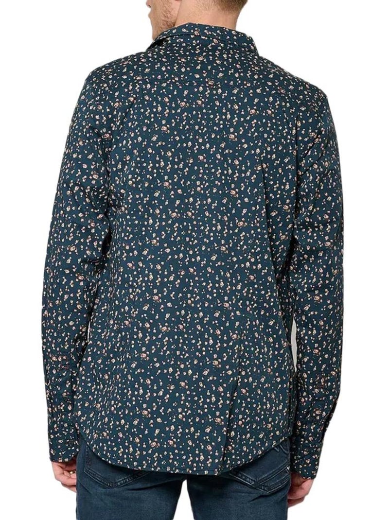 Camicia Uomo Kaporal a Maniche Lunghe Blu marino - Kiabi