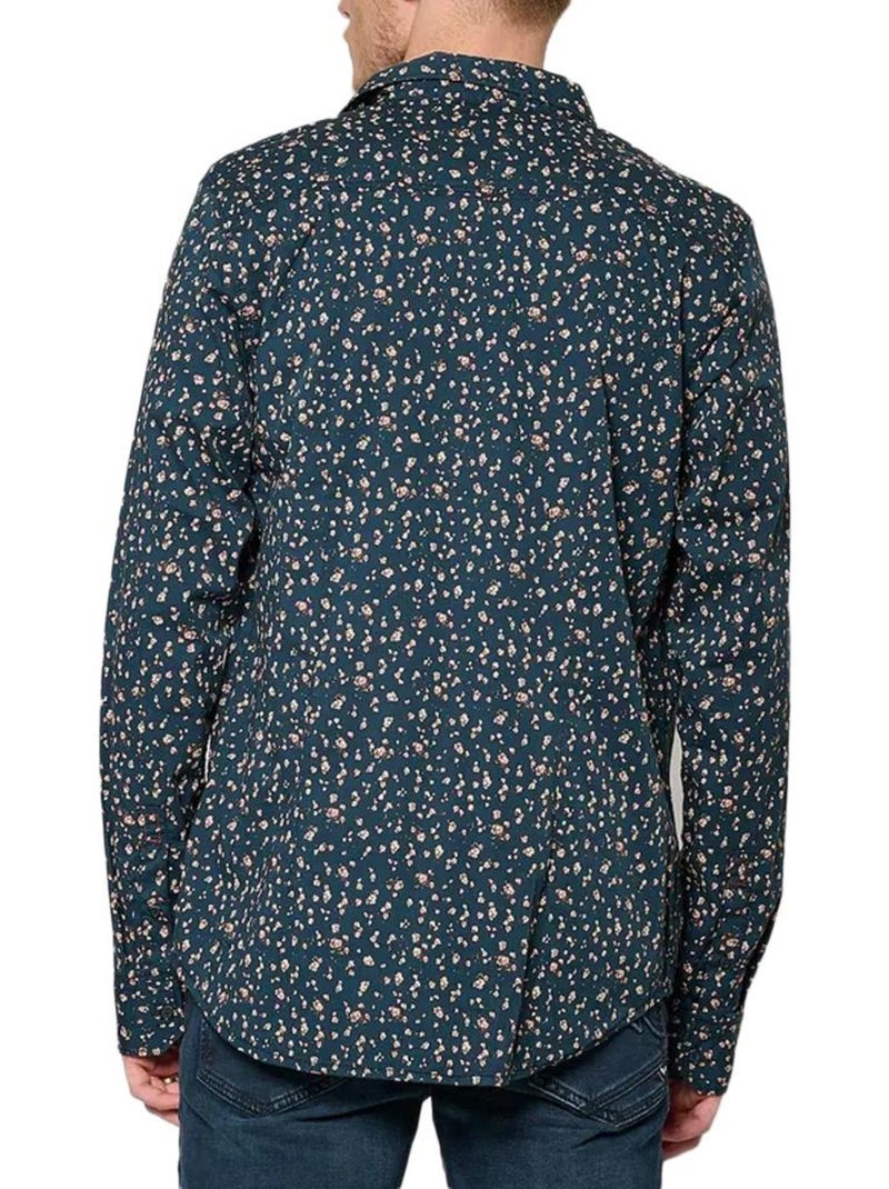 Camicia Uomo Kaporal a Maniche Lunghe Blu marino - Kiabi