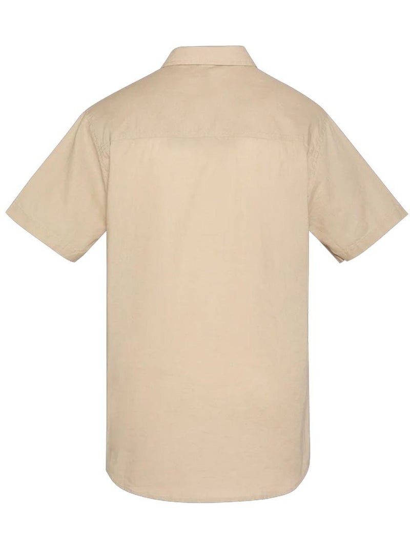 Camicia uomo schott Beige - Kiabi