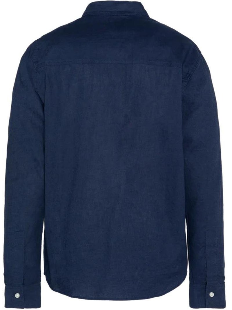 Camicia Uomo Schott Blu marino - Kiabi