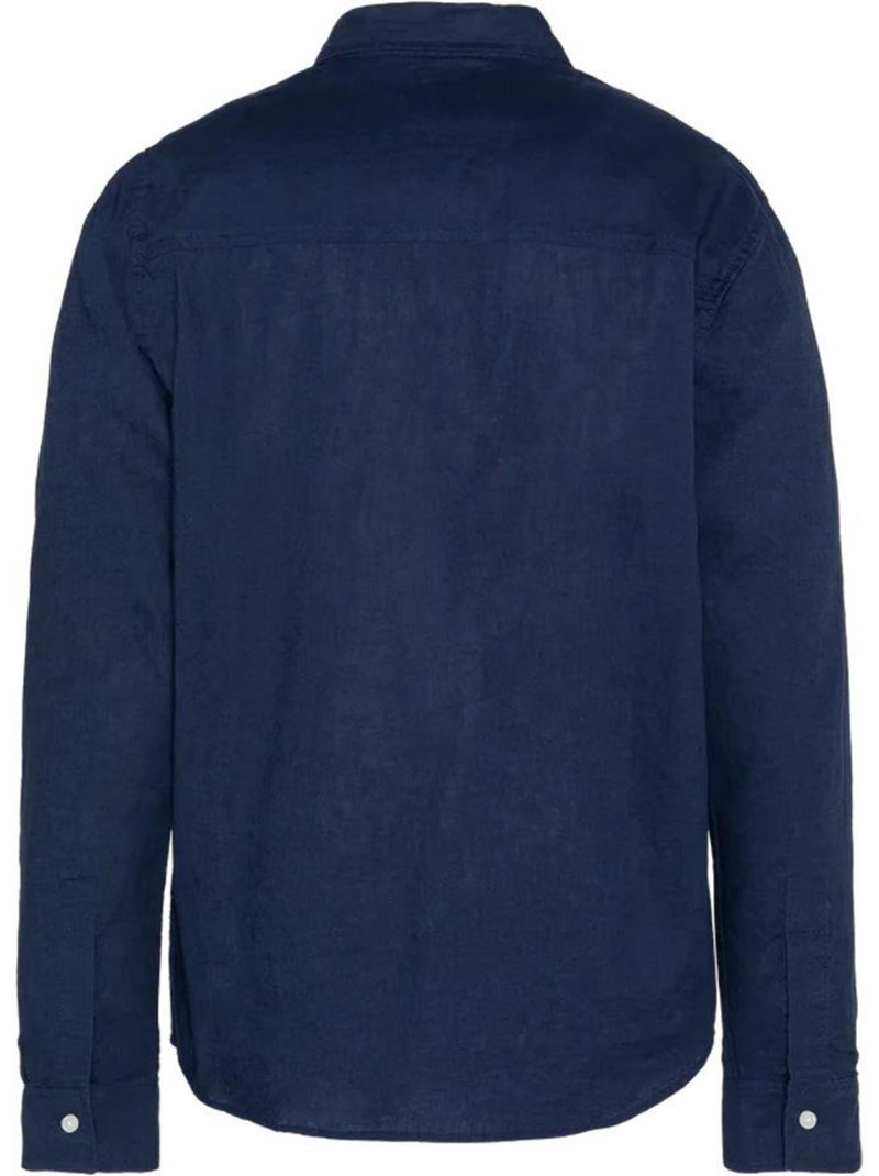 Camicia Uomo Schott Blu marino - Kiabi