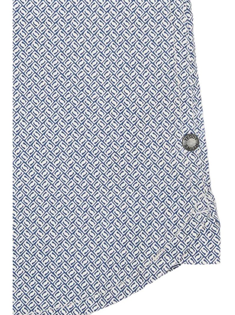 Camicia Uomo Teddy Smith Cut Blu - Kiabi
