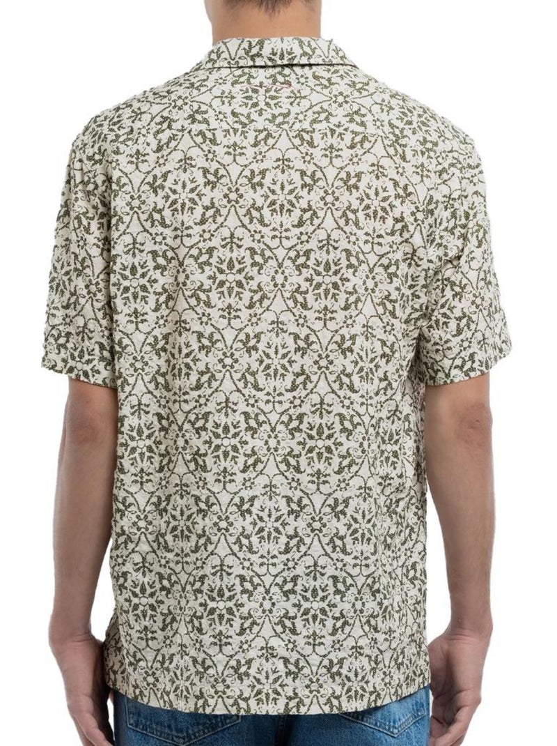 Camicia Uomo Teddy Smith Verde kaki chiaro - Kiabi