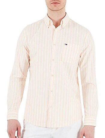 Camicia a righe regolare uomo tommy hilfiger