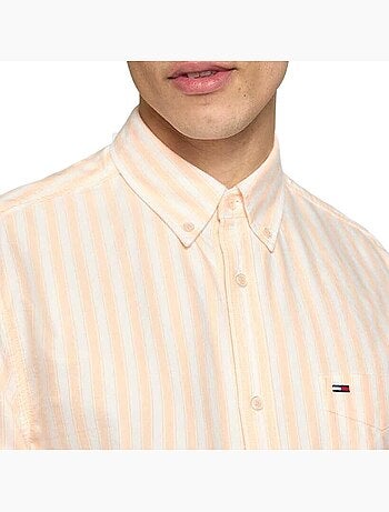 Camicia a righe regolare uomo tommy hilfiger