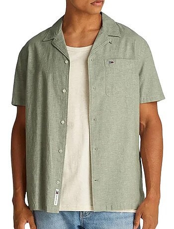 Camicia Uomo Tommy Hilfiger Lino