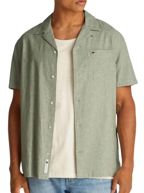 Camicia Uomo Tommy Hilfiger Lino - Kiabi Camicia Uomo Tommy Hilfiger Lino - Kiabi