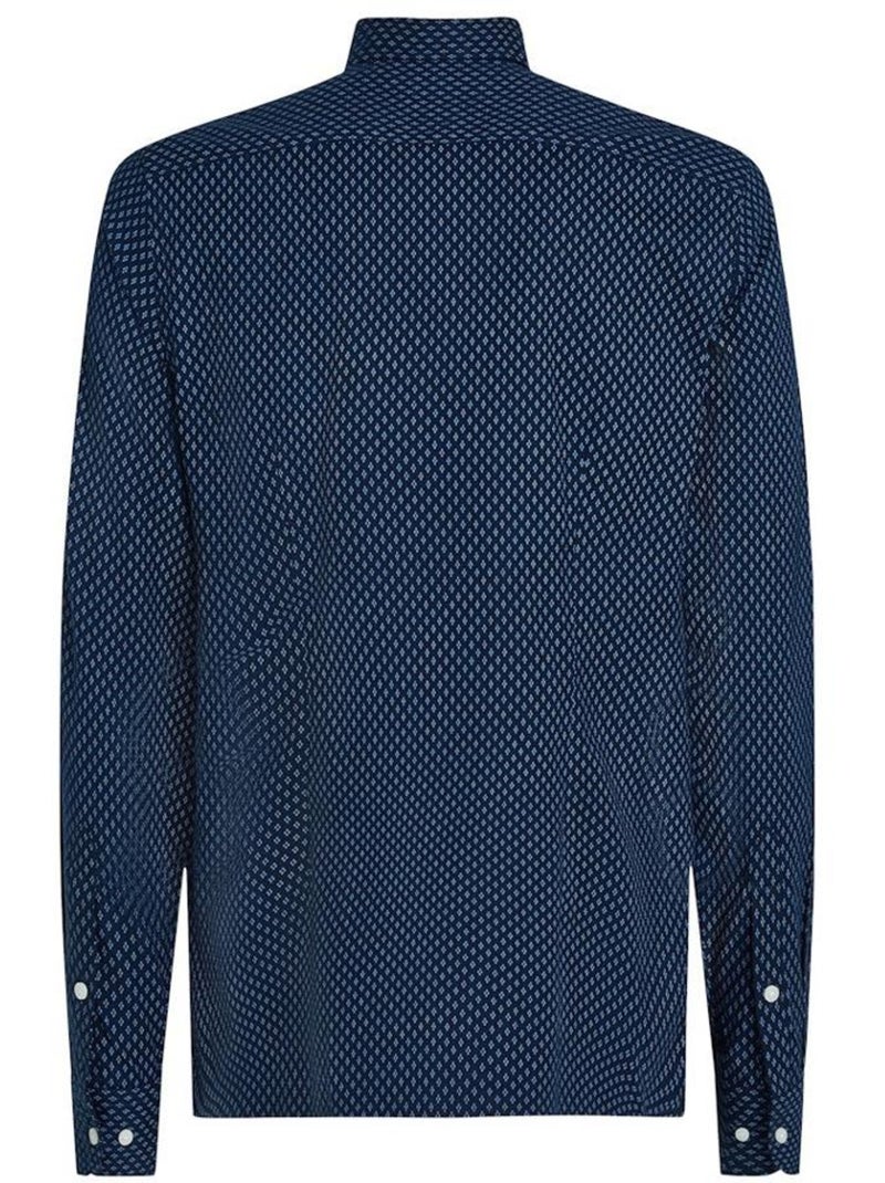 Camicia Uomo Tommy Hilfiger Spazzolata Blu marino - Kiabi