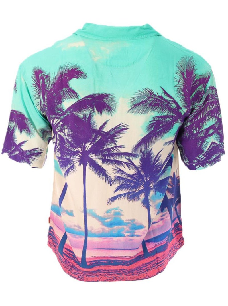 Camicia Uomo Tropicale Kaporal Turchese - Kiabi