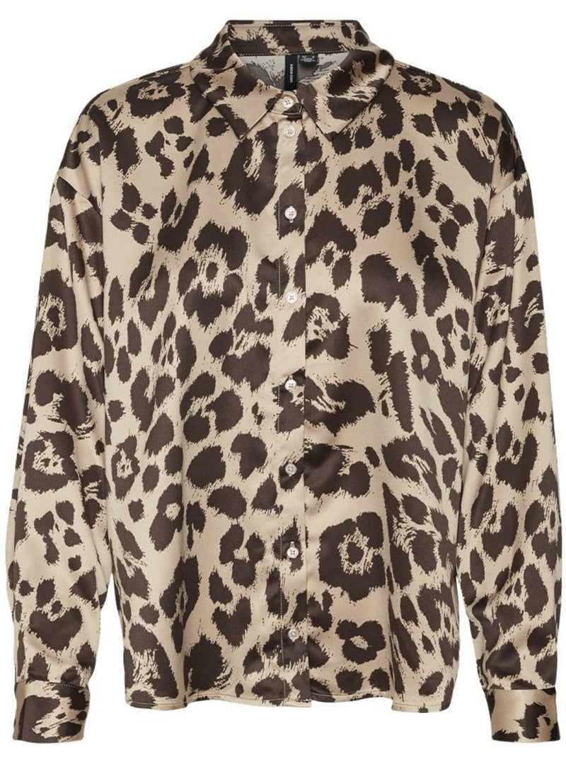 Camicia Vero Moda da Donna Marrone cappuccino - Kiabi