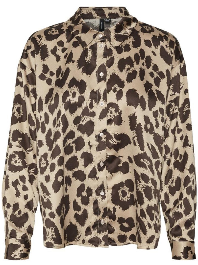 Camicia Vero Moda da Donna Marrone cappuccino - Kiabi