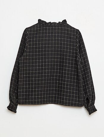 Camicia vittoriana a quadri