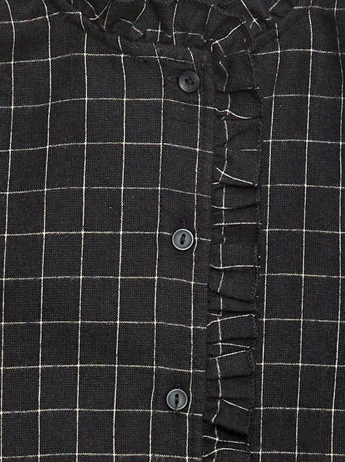 Camicia vittoriana a quadri - Kiabi