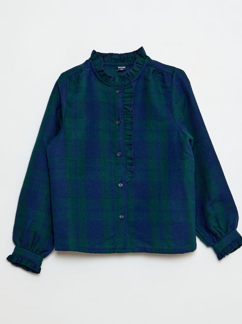 Camicia vittoriana a quadri - Kiabi