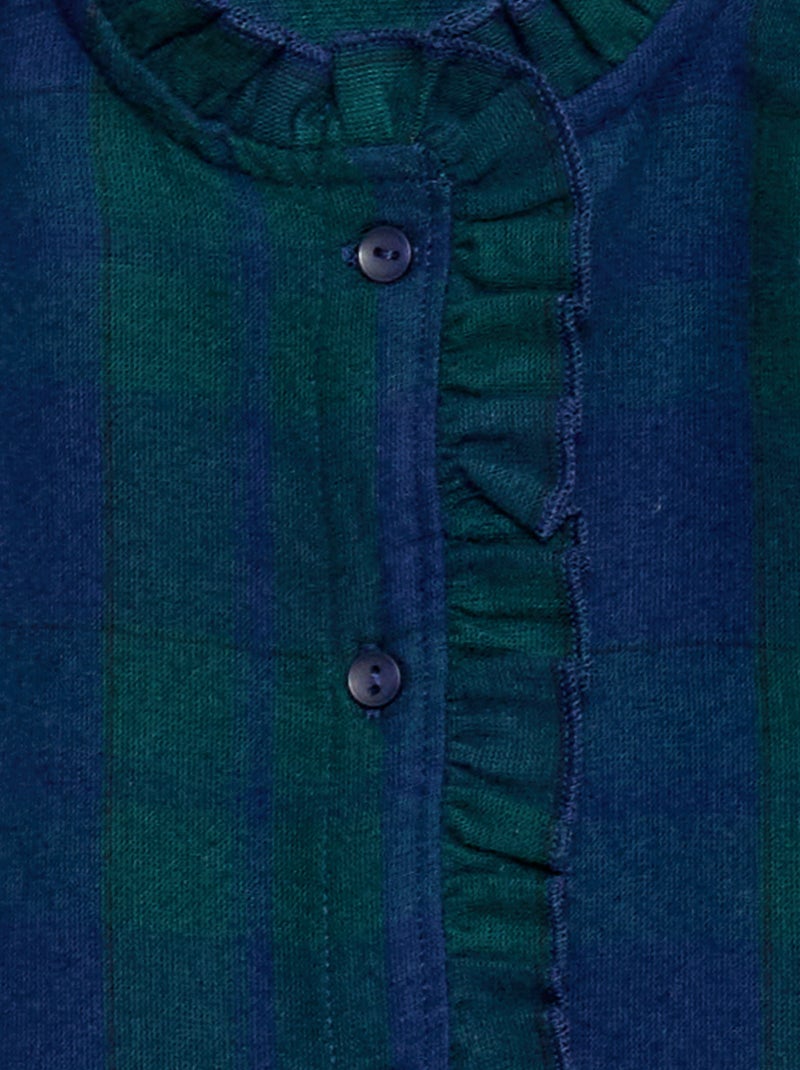 Camicia vittoriana a quadri Verde - Kiabi