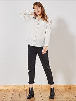 Camicia voile crespato - Kiabi