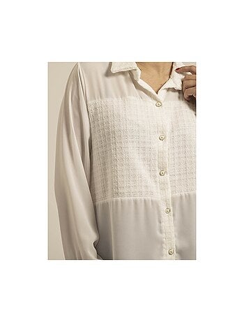 Camicia voile tweed ORENZA