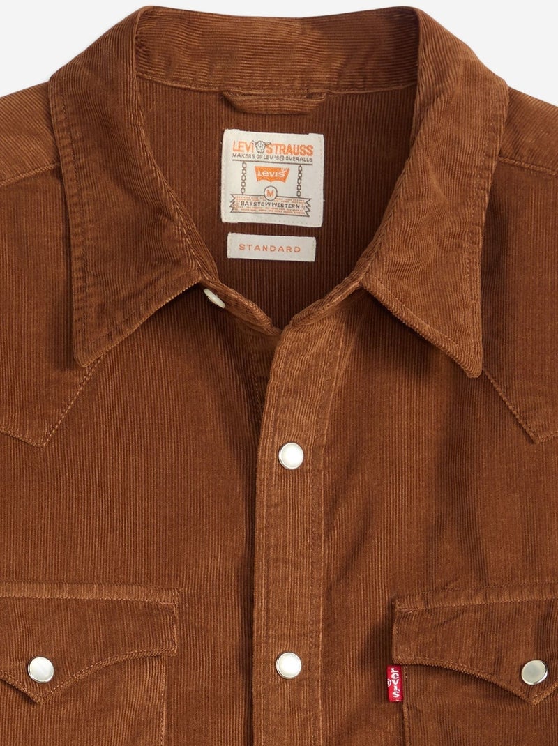 Camicia western Barstow - Levi's Marrone - Kiabi