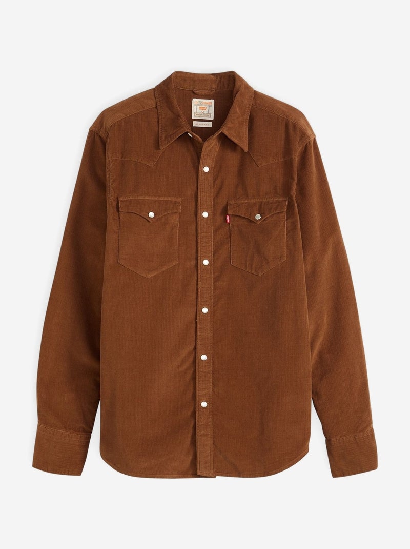 Camicia western Barstow - Levi's Marrone - Kiabi