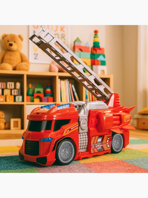Camion dei pompieri con luci e suoni teamsterz - Kiabi Camion dei pompieri con luci e suoni teamsterz - Kiabi