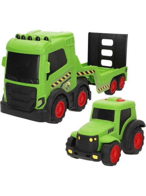 Camion giocattolo agricolo teamsterz con trattore - Kiabi Camion giocattolo agricolo teamsterz con trattore - Kiabi