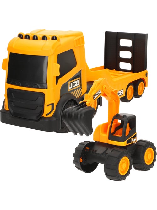 Camion giocattolo da costruzione teamsterz con escavatore - Kiabi Camion giocattolo da costruzione teamsterz con escavatore - Kiabi