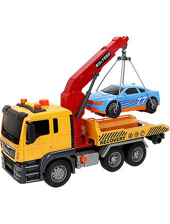 Camion gru a frizione con luce e suono 1:10 speed & go