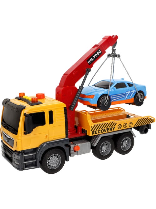 Camion gru a frizione con luce e suono 1:10 speed & go - Kiabi Camion gru a frizione con luce e suono 1:10 speed & go - Kiabi