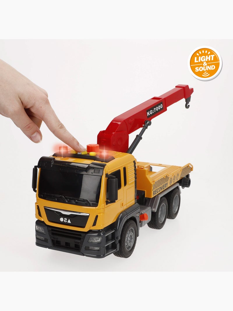 Camion gru a frizione con luce e suono 1:10 speed & go N/D - Kiabi