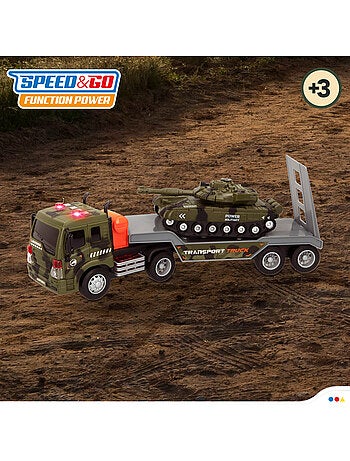 Camion militare con luci e suoni speed & go