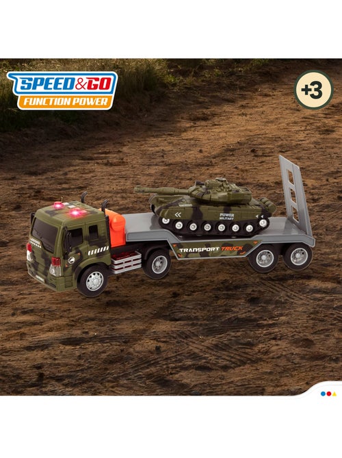 Camion militare con luci e suoni speed & go - Kiabi Camion militare con luci e suoni speed & go - Kiabi