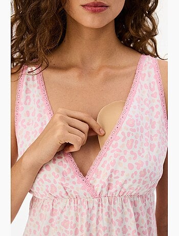 Camisola leopard in pizzo penti