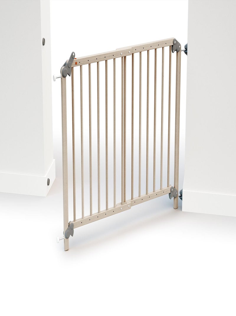 Cancelletto di sicurezza bambini estensibile legno LOKEE Marrone nocciola - Kiabi