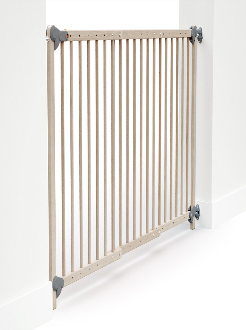 Cancelletto di sicurezza bambini estensibile legno LOKEE Marrone nocciola - Kiabi