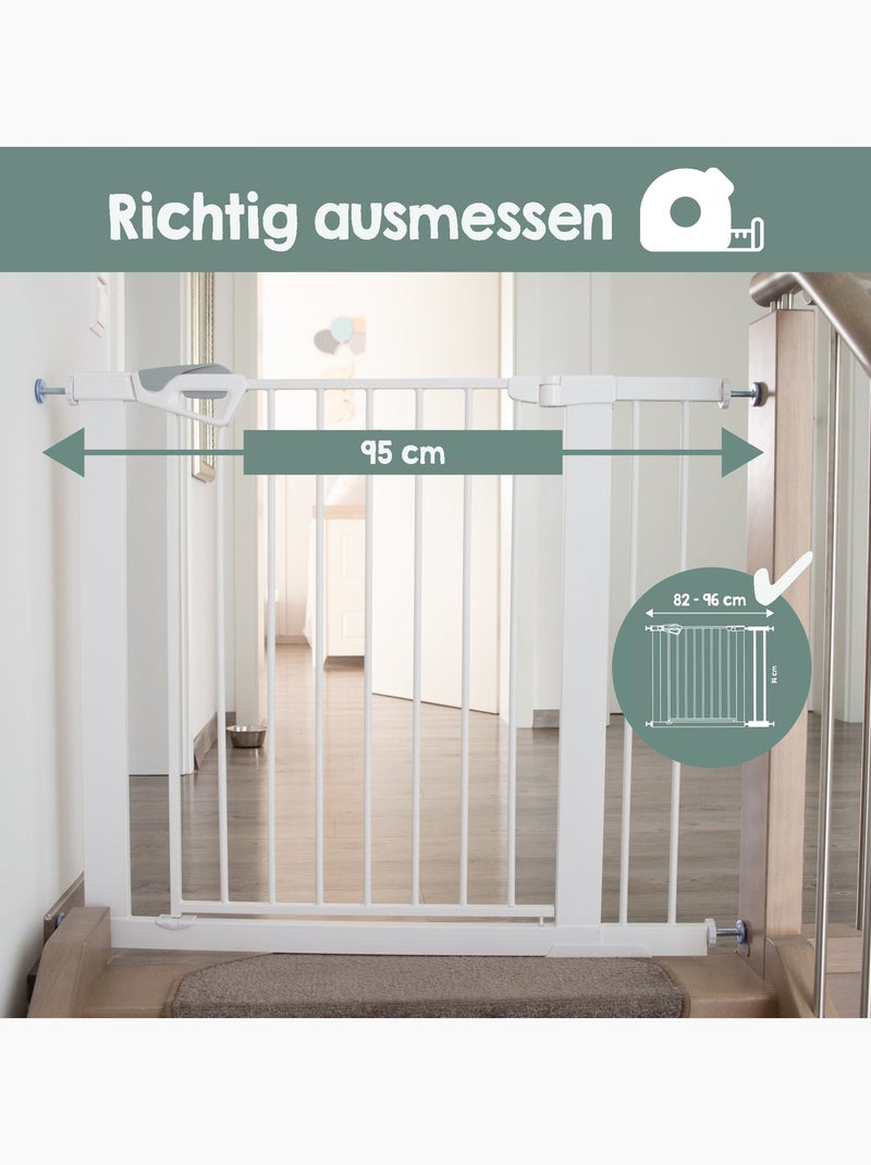 Cancelletto di sicurezza minimalista per porte e scale easySafe+ – Roba Bianco - Kiabi