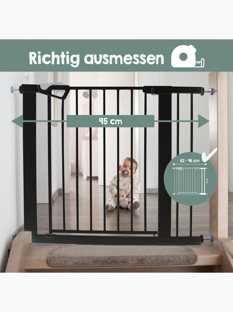 Cancelletto di sicurezza minimalista per porte e scale easySafe+ – Roba Nero - Kiabi
