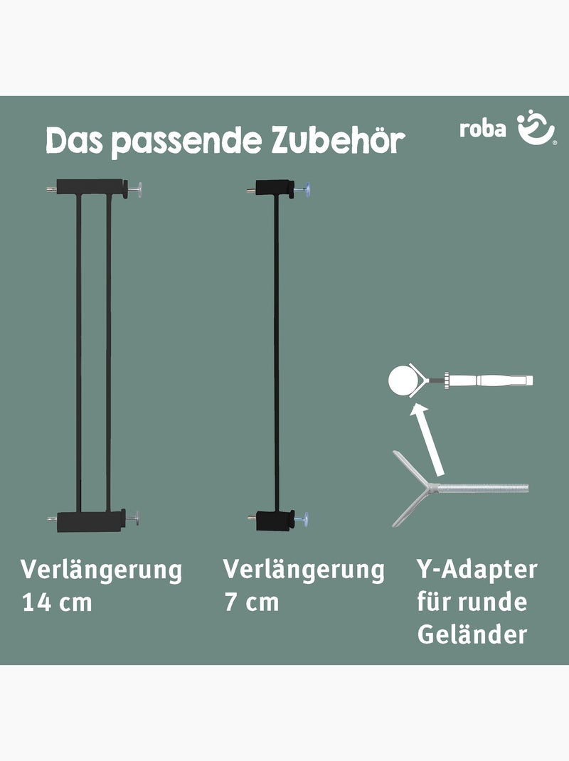 Cancelletto di sicurezza minimalista per porte e scale easySafe+ – Roba Nero - Kiabi
