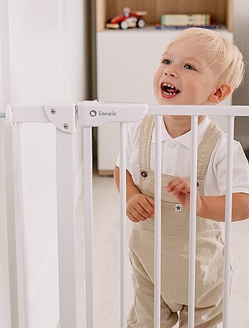 Cancelletto di sicurezza per bambini LIONELO Truus Slim - 75-105 cm - Montaggio a pressione - Non ri