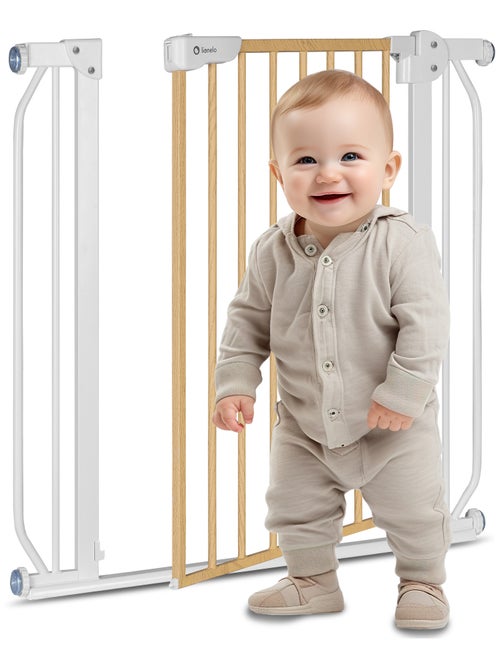 Cancelletto di sicurezza per bambini LIONELO Truus Slim - 75-105 cm - Montaggio a pressione - Non ri - Kiabi Cancelletto di sicurezza per bambini LIONELO Truus Slim - 75-105 cm - Montaggio a pressione - Non ri - Kiabi