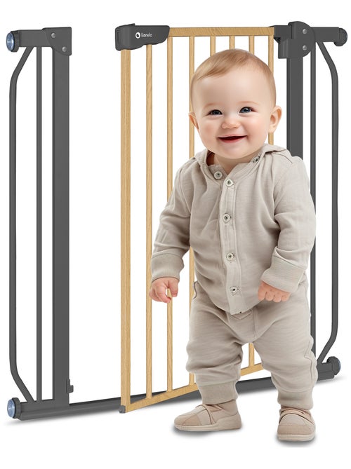 Cancelletto di sicurezza per bambini LIONELO Truus Slim - 75-105 cm - Montaggio a pressione - Non ri - Kiabi Cancelletto di sicurezza per bambini LIONELO Truus Slim - 75-105 cm - Montaggio a pressione - Non ri - Kiabi