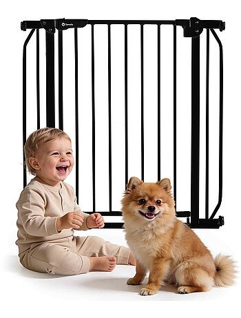 Cancelletto di sicurezza per bambini LIONELO Truus Slim - 75-105 cm - Montaggio a pressione - Non ri
