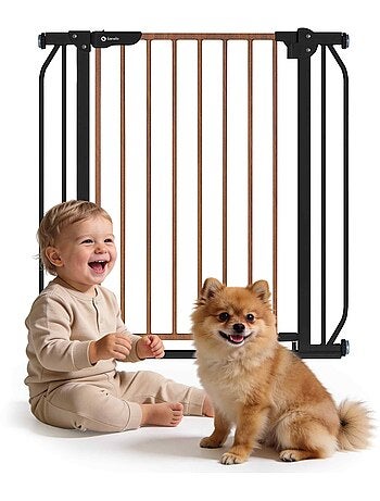 Cancelletto di sicurezza per bambini LIONELO Truus Slim - 75-105 cm - Montaggio a pressione - Non ri