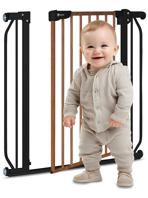Cancelletto di sicurezza per bambini LIONELO Truus Slim - 75-105 cm - Montaggio a pressione - Non ri - Kiabi Cancelletto di sicurezza per bambini LIONELO Truus Slim - 75-105 cm - Montaggio a pressione - Non ri - Kiabi
