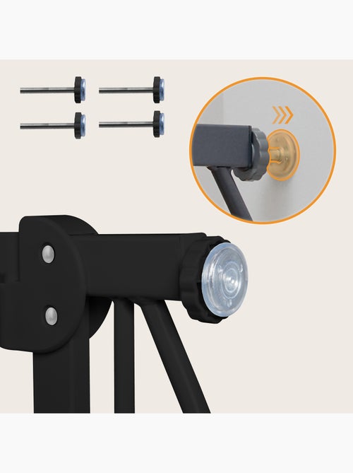Cancelletto di sicurezza per bambini LIONELO Truus Slim - 75-105 cm - Montaggio a pressione - Non ri - Kiabi Cancelletto di sicurezza per bambini LIONELO Truus Slim - 75-105 cm - Montaggio a pressione - Non ri - Kiabi