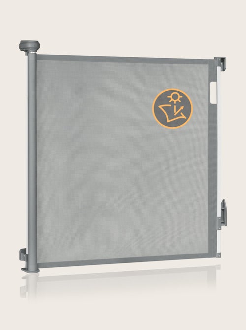 Cancelletto di sicurezza retrattile - LIONELO Thea - 85 x 145 cm - Senza soglia - Grigio - Kiabi Cancelletto di sicurezza retrattile - LIONELO Thea - 85 x 145 cm - Senza soglia - Grigio - Kiabi