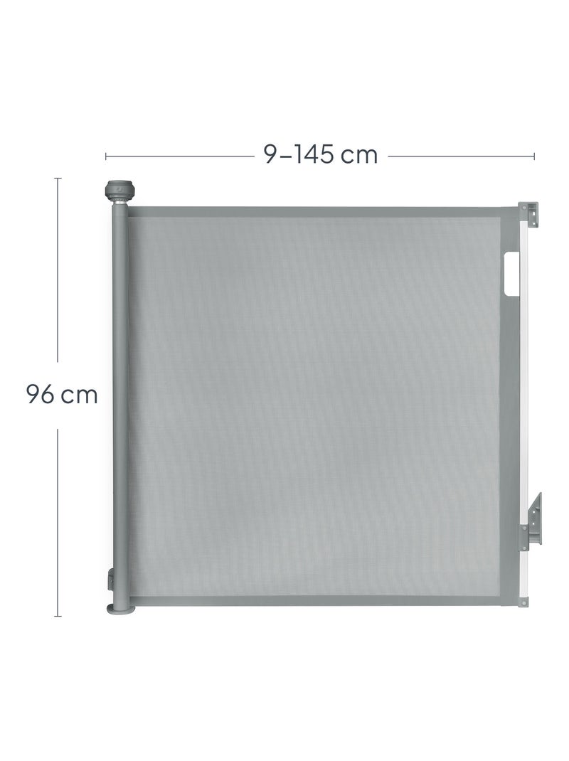 Cancelletto di sicurezza retrattile - LIONELO Thea - 85 x 145 cm - Senza soglia - Grigio Grigio - Kiabi
