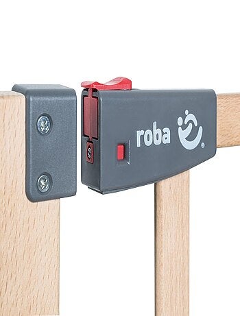 Cancello di sicurezza in legno massello – porticina a chiusura magnetica – "Roba Safety Up