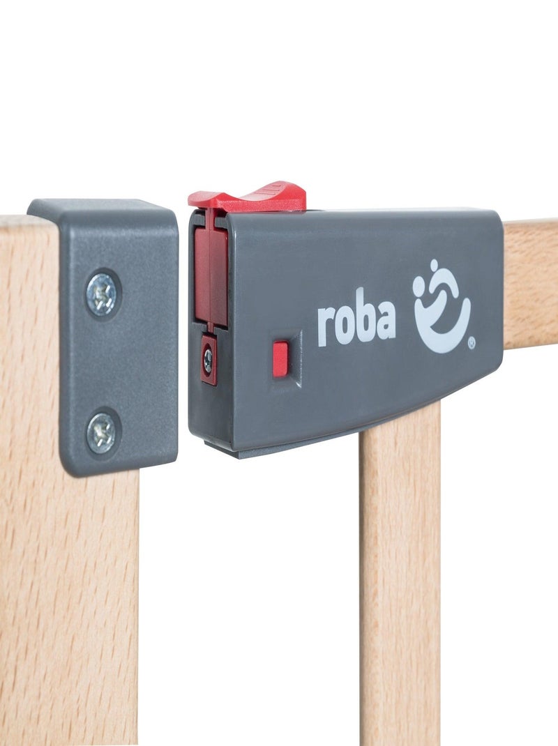 Cancello di sicurezza in legno massello – porticina a chiusura magnetica – "Roba Safety Up" Marrone chiaro - Kiabi
