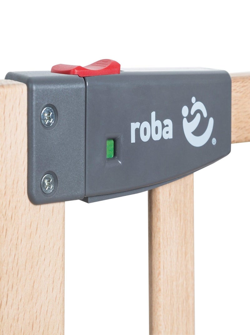 Cancello di sicurezza in legno massello – porticina a chiusura magnetica – "Roba Safety Up" Marrone chiaro - Kiabi
